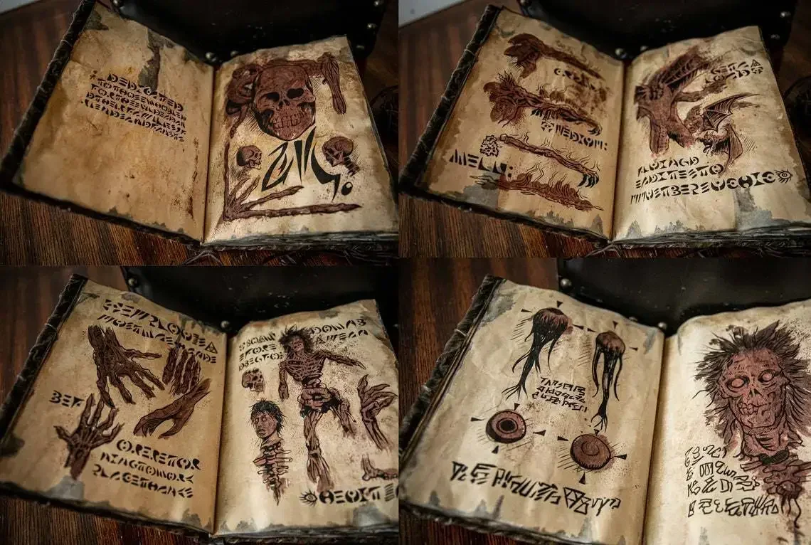 Vintage And Collectible Books - Necronomicon Vintage - Buku Penyihir Sihir