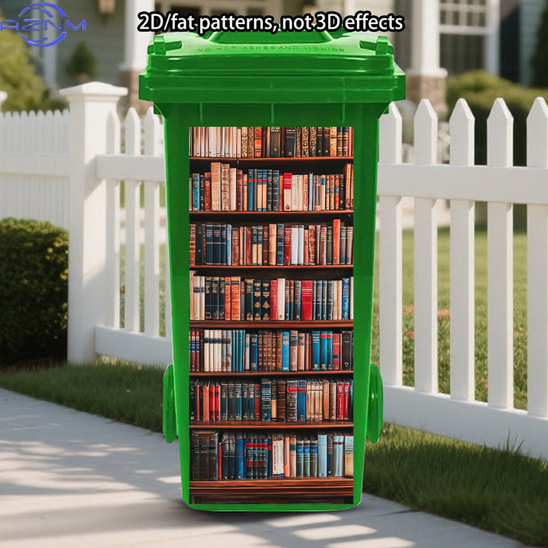 Vintage And Collectible Books - Stiker Tempel Sampah Buku Vintage, Stiker