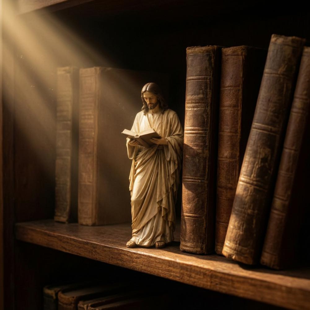 Vintage And Collectible Books - Patung Resin Dekoratif Patung Koleksi Yesus