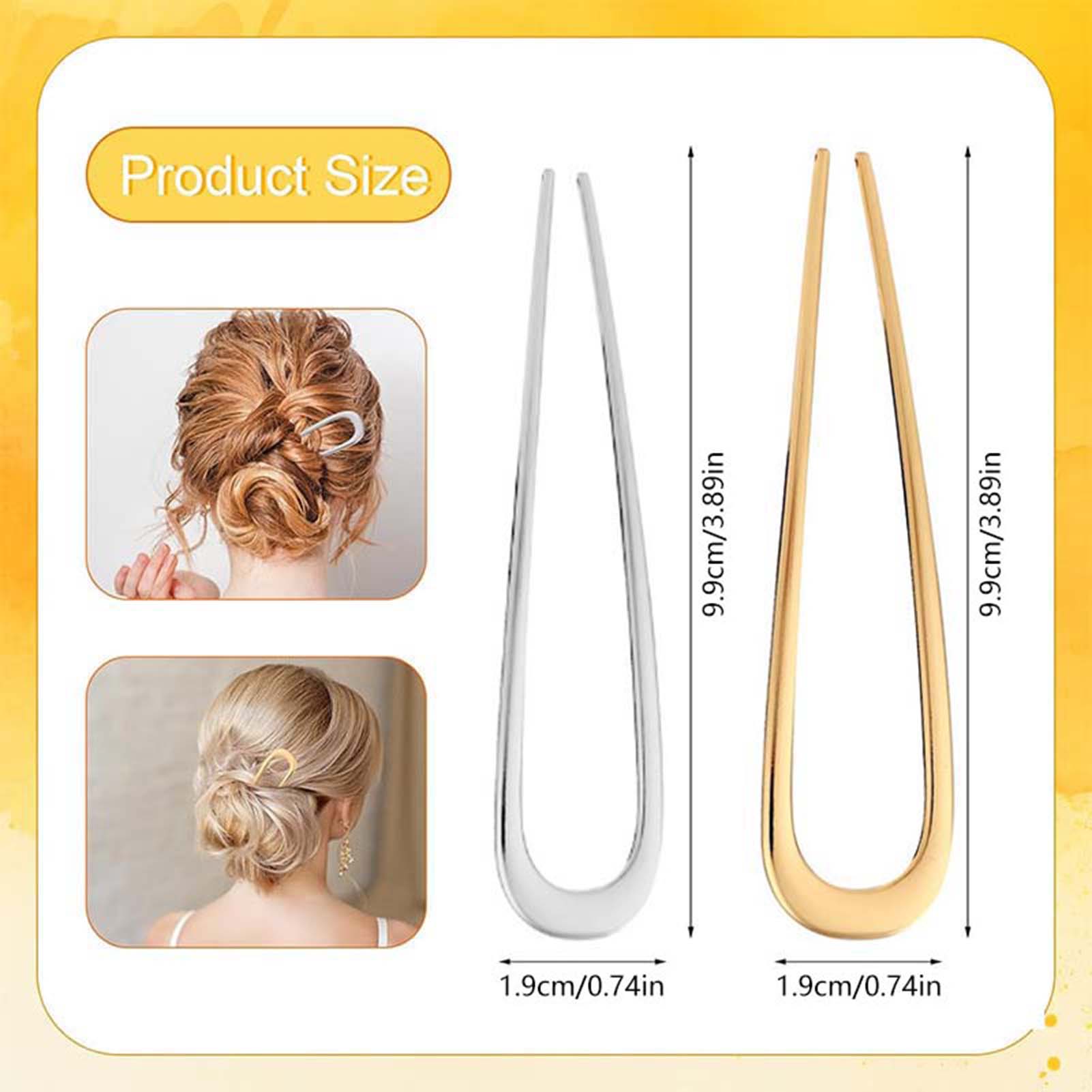 Jepit Rambut Bentuk U Prancis  - Vintage Items ulasan dan harga