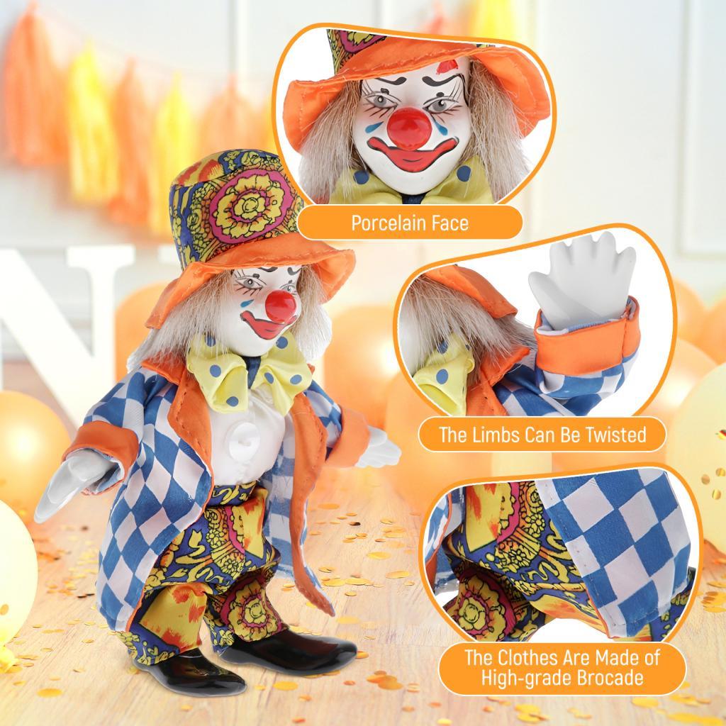 Boneka Badut Jester Porselen K - Vintage Collectible Porcelain Dolls ulasan dan harga