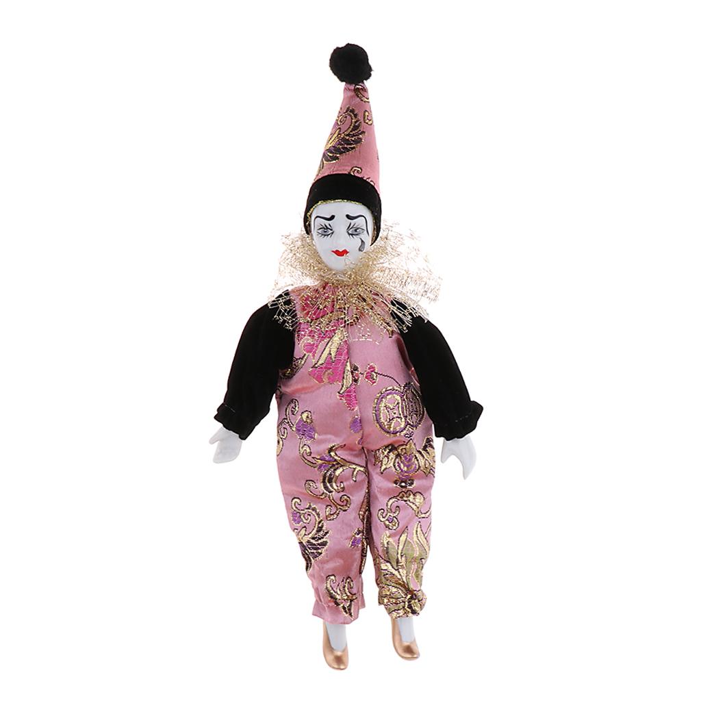 Boneka Badut Porselen 22cm Kol - Vintage Collectible Porcelain Dolls ulasan dan harga