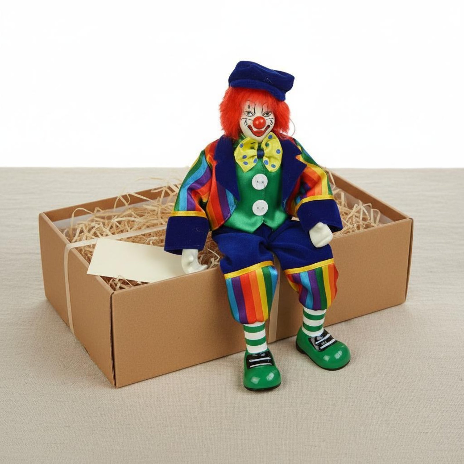 Boneka Badut Berkaki Panjang B - Vintage Collectible Porcelain Dolls ulasan dan harga