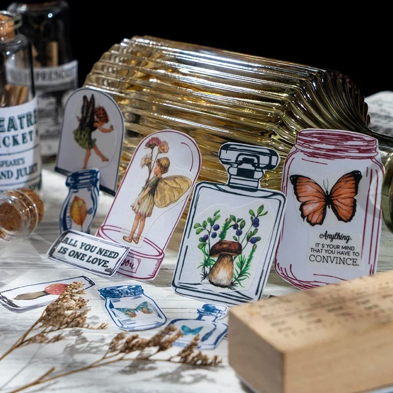 20pcs Koleksi Stiker Seri Misc - Vintage And Collectible Books ulasan dan harga