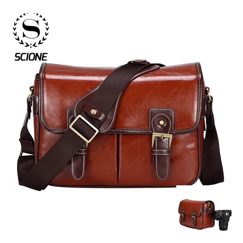 Tas kamera Scione kulit PU tan - Photo Develop Tank ulasan dan harga