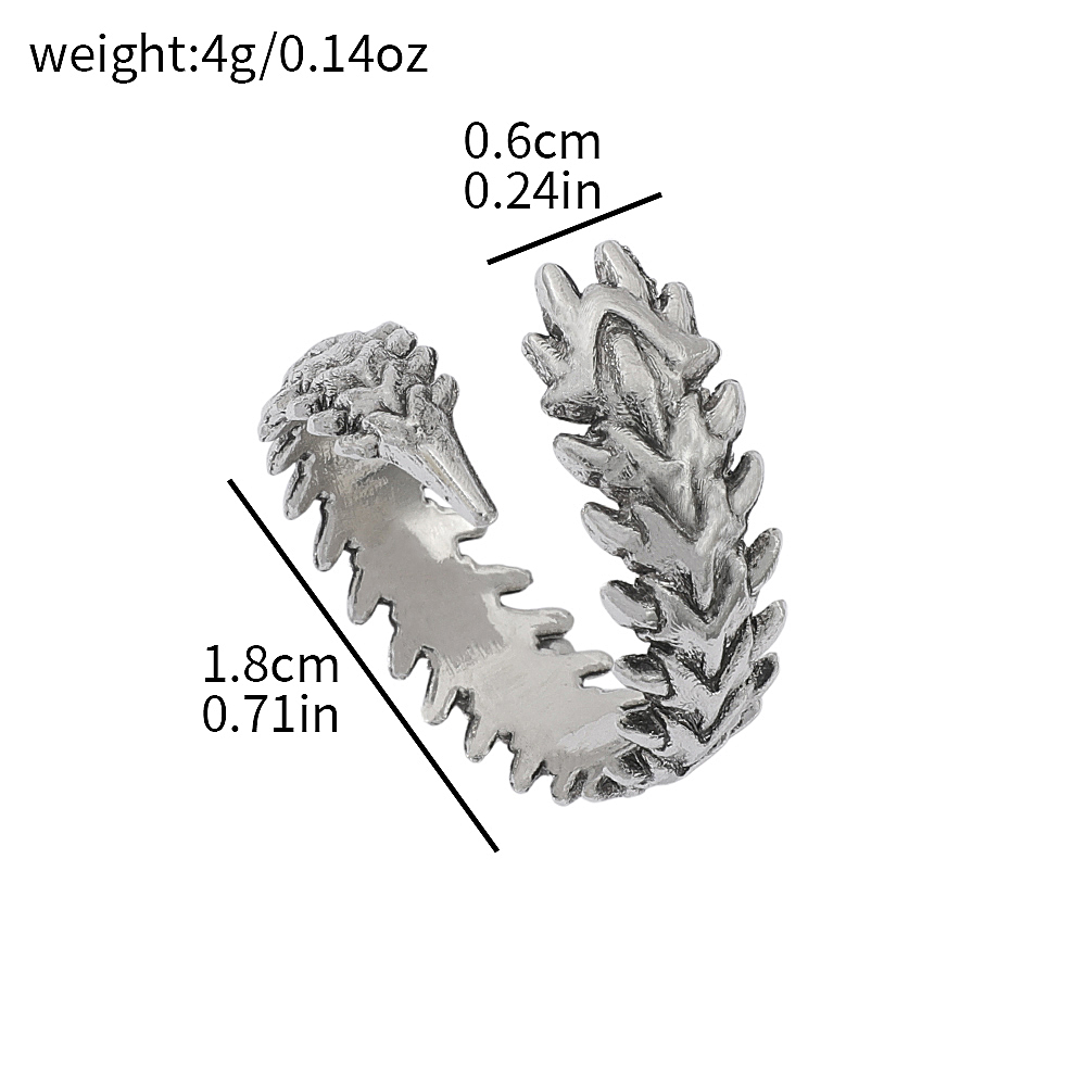 Cincin Pasangan Centipede Punk - Vintage Items ulasan dan harga