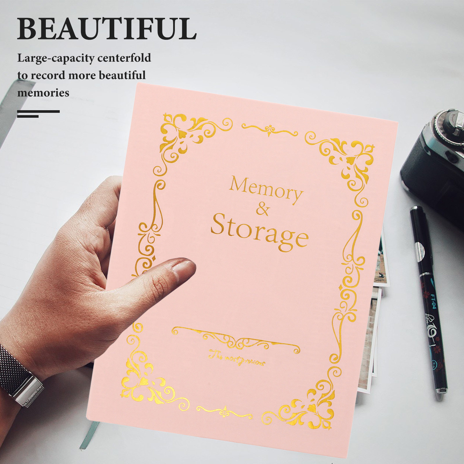 Album Foto Berlapis Emas Desai - Vintage And Collectible Books ulasan dan harga
