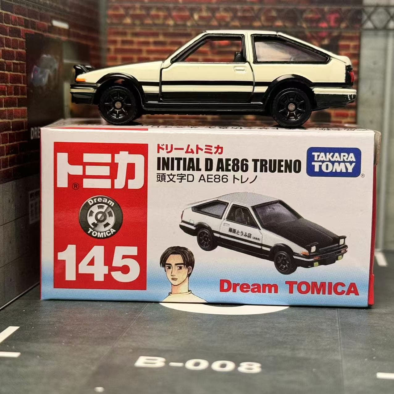 Mimpi Tomica NO. 145 Inisial D - Vintage Collectible Model Cars ulasan dan harga
