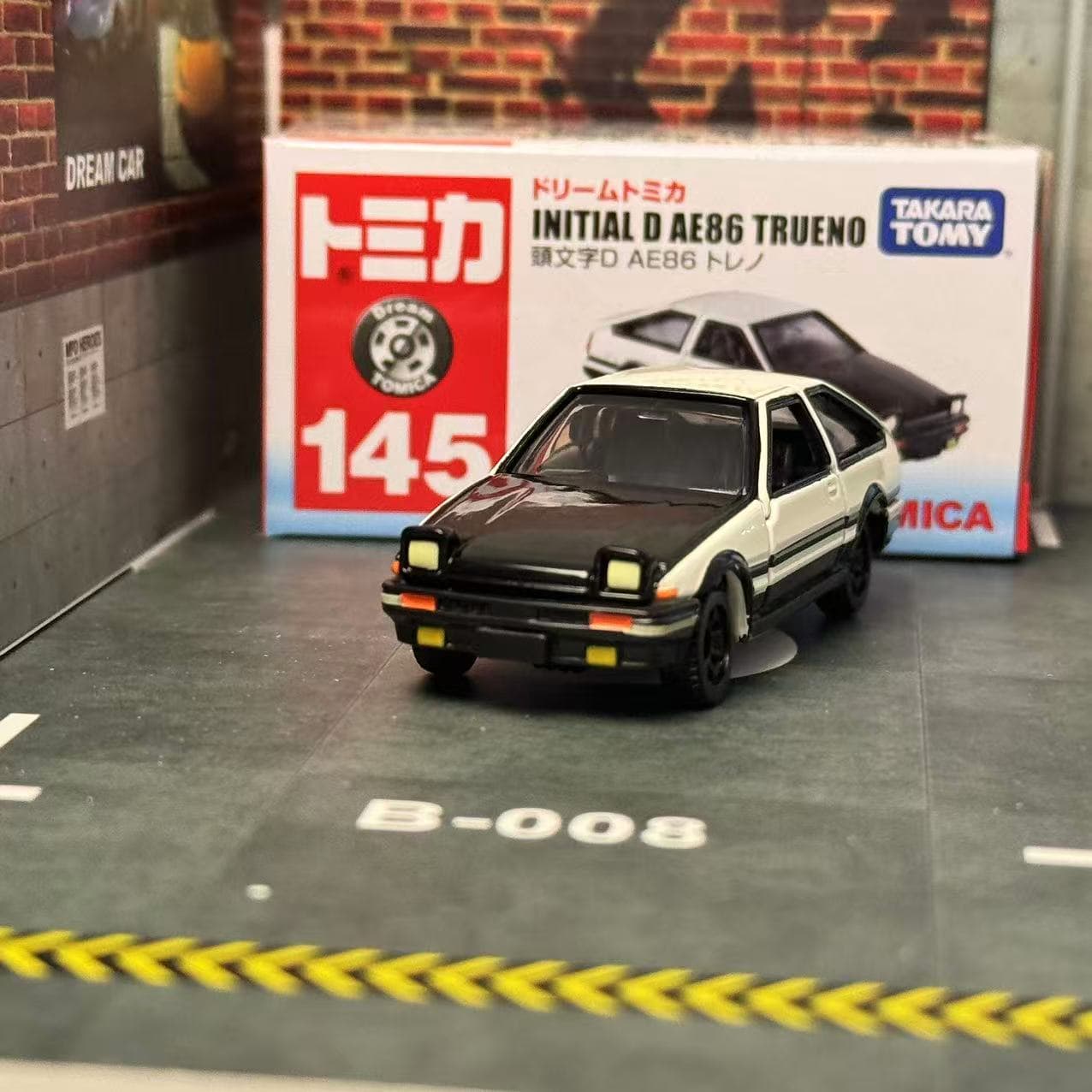 Mimpi Tomica NO. 145 Inisial D - Vintage Collectible Model Cars ulasan dan harga
