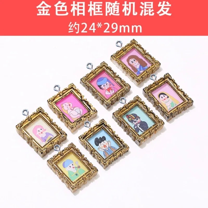10 Buah Liontin Bingkai Foto R - Vintage Jewelry Collection ulasan dan harga