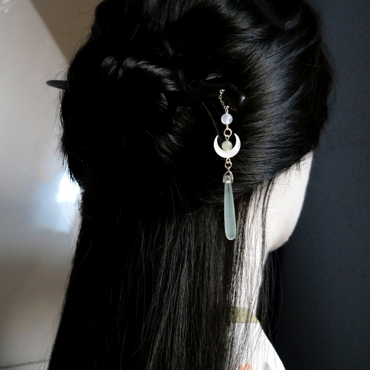Tongkat rambut hitam tradision - Vintage Jewelry Collection ulasan dan harga