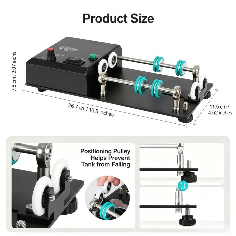 Braket Pencuci Gulungan Elektr - Photo Develop Tank ulasan dan harga