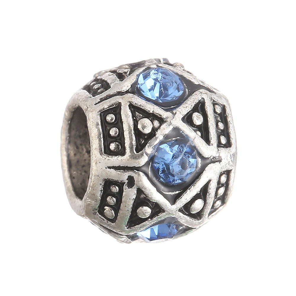 10 Pcs Manik-manik Logam Berlu - Vintage Jewelry Collection ulasan dan harga