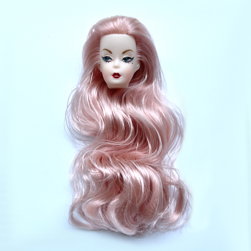 Kepala Boneka Rambut Keriting  - Vintage Items ulasan dan harga