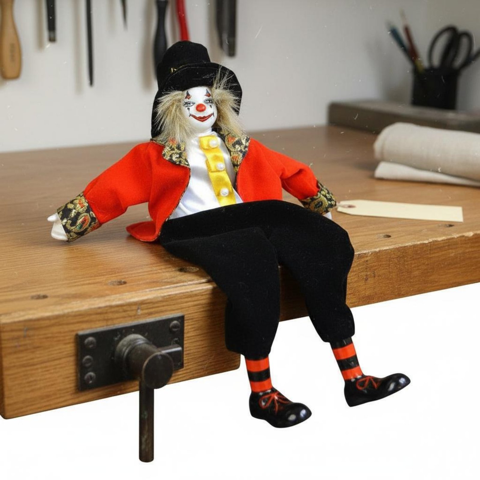Boneka Badut Kaki Lembut Baran - Vintage Collectible Porcelain Dolls ulasan dan harga
