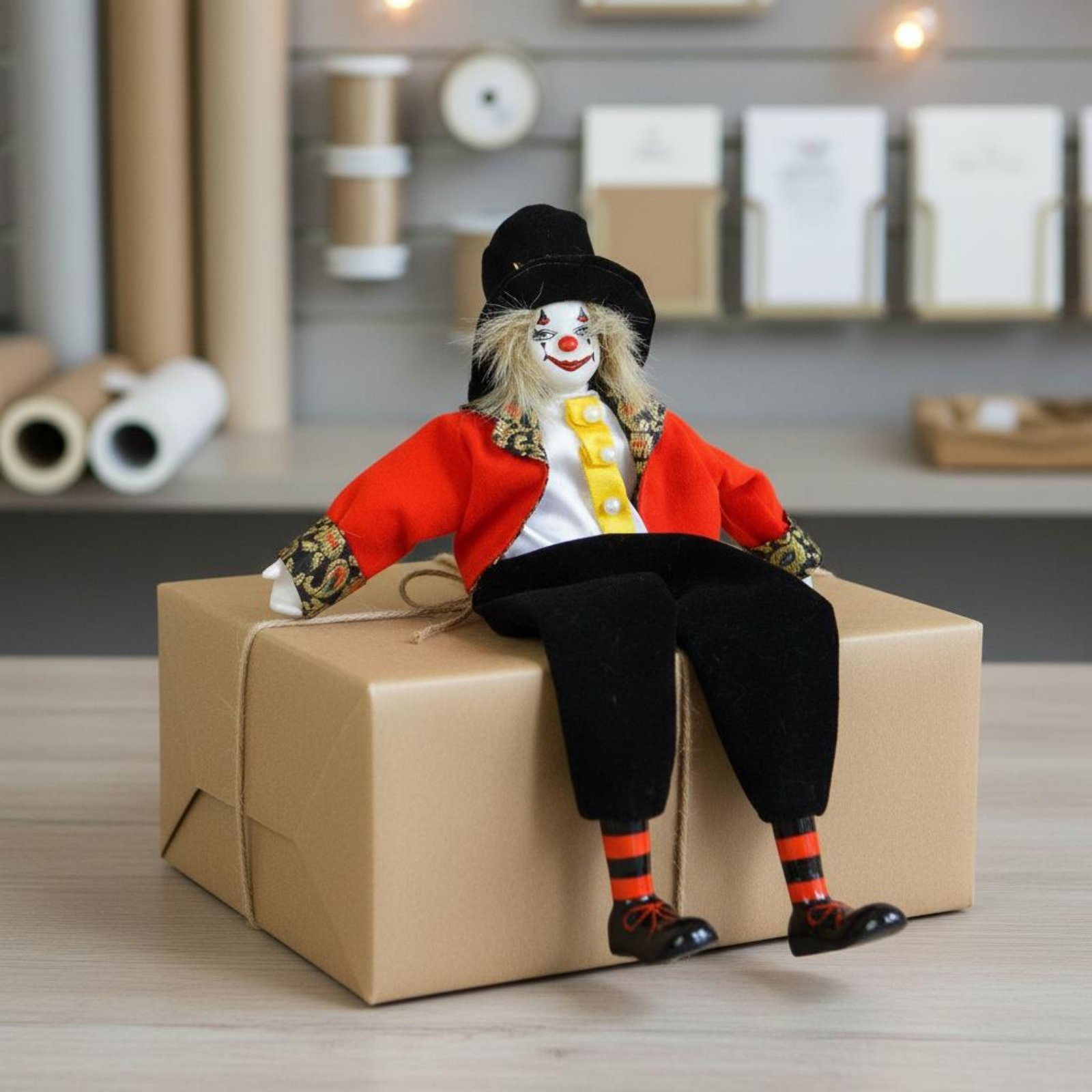 Boneka Badut Kaki Lembut Baran - Vintage Collectible Porcelain Dolls ulasan dan harga