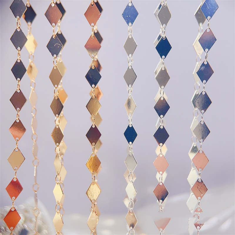 Rantai Link Berlian Rhomboid P - Vintage Jewelry Collection ulasan dan harga